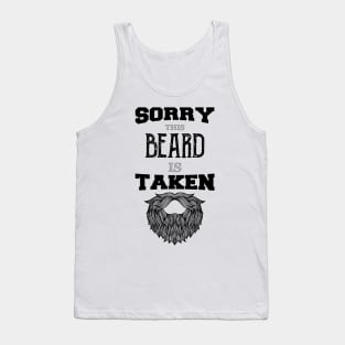 Sorry This Beard is Taken funny vintage gift Tank Top